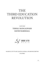 (English) Table of Contents: Third Education Revolution