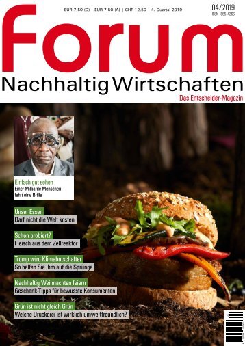 forum 04/2019: Food for Future