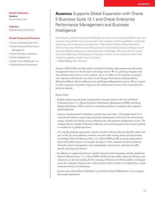 Oracle E-Business Suite Release 12 and 12.1