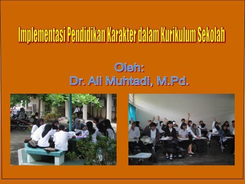 Implementasi Pendidikan Karakter Dalam Kurikulum Di Sekolah Pdf