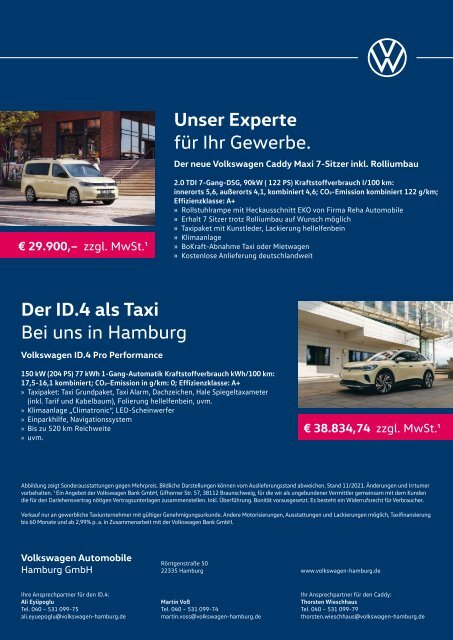 Taxi Times DACH - 4. Quartal 2021