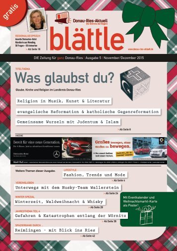 blaettle 5 - November/ Dezember