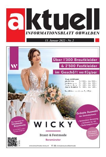 Aktuell Obwalden | KW02 | 13. Januar 2022