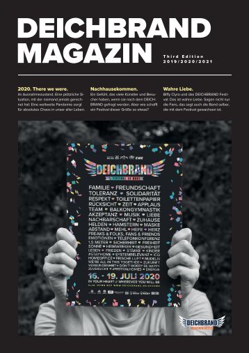 DEICHBRAND Magazin | Third Edition