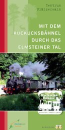 mit dem kuckucksbähnel durch das elmsteiner tal - VG Lambrecht