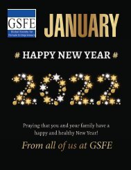 GSFE Newsletter-January 2022