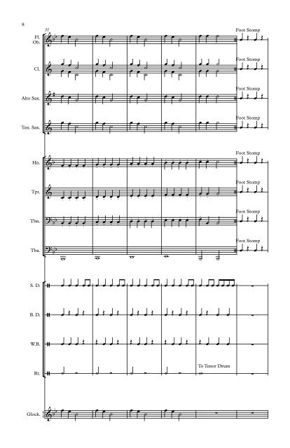 Frank's Roller Coaster - Full Score