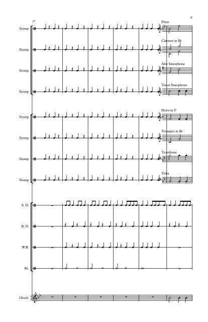 Frank's Roller Coaster - Full Score