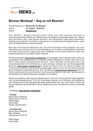 PDF :: fair-NEWS.de :: Blumen Mankopf - Sag es mit Blumen!