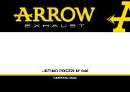 Arrow - listino prezzi n 040 - Gennaio 2022