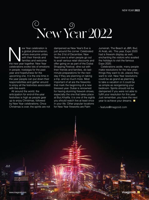  Magzoid Magazine - Luxury Magazine in the Creative Space | January 2022