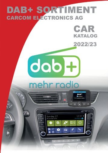 DAB Sortiment CarCom electronics AG  Car und Home
