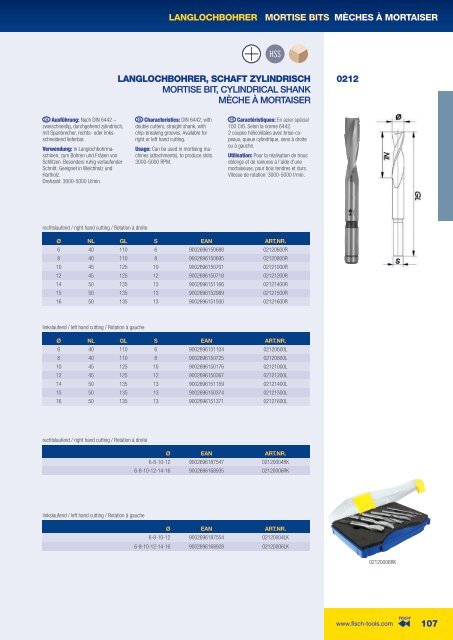 FISCH®-TOOLS Produktkatalog