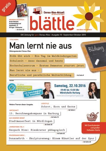 blaettle 10 - September/ Oktober 2016