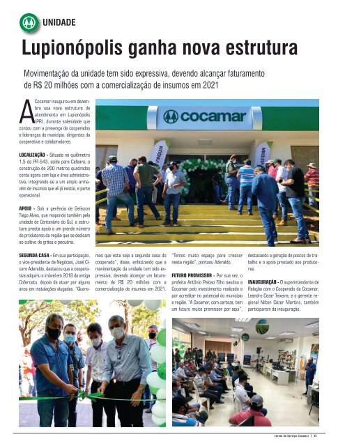 Jornal Cocamar Janeiro 2022