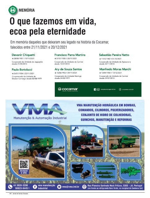 Jornal Cocamar Janeiro 2022