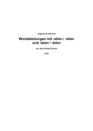 Wortableitungen mit -atlan / -etlen und -talan / -telen - Verbalissimo