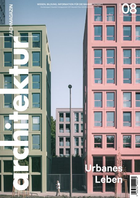  architektur FACHMAGAZIN Ausgabe 8 2021