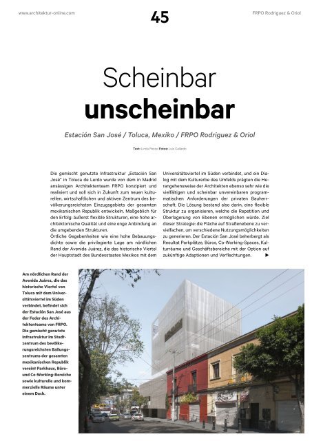  architektur FACHMAGAZIN Ausgabe 8 2021