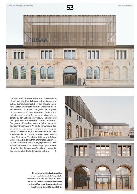  architektur FACHMAGAZIN Ausgabe 8 2021