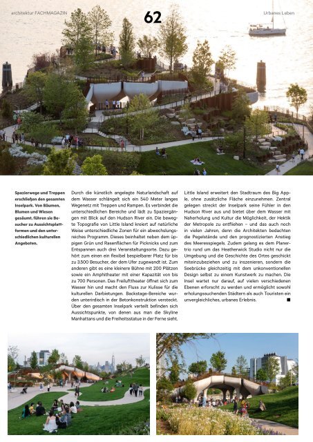  architektur FACHMAGAZIN Ausgabe 8 2021