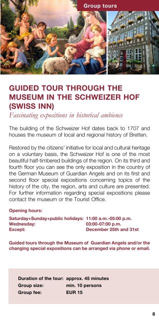 Guided Tours and walks