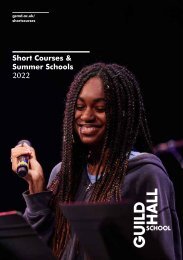 Short Courses & Summer Schools - 2022