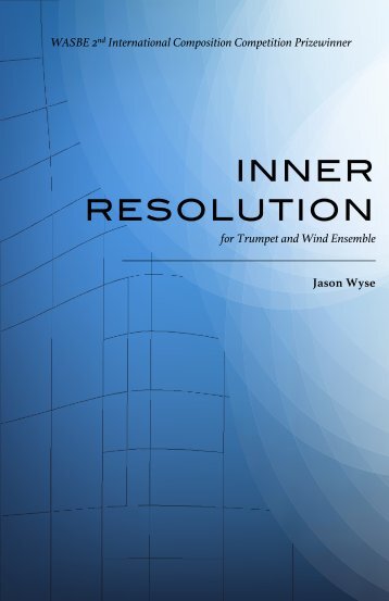 Inner Resolution - Full Score