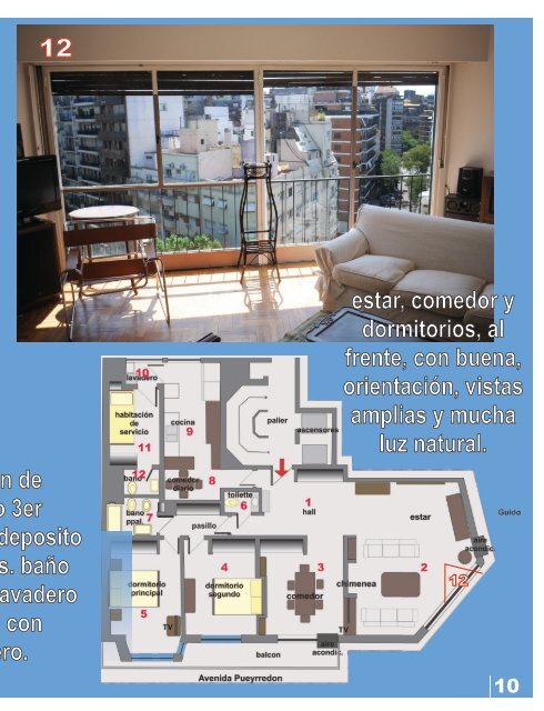 apartamento amoblado Recoleta Buenos Aires Argentina 