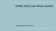 NJPAC 2021-2022 Winter Art Exhibit