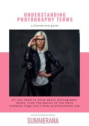 Understanding Photography Terms by Summerana