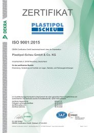 Zertifikat ISO 9001