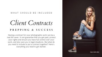 What should be included in your photography contract 
