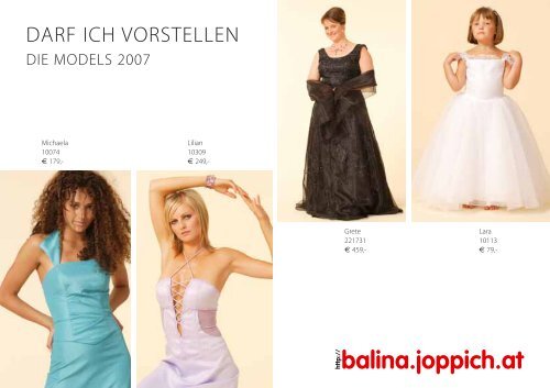 LOOK-BOOK 2007 - Balina.joppich.at