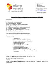 Protokoll der Hauptversammlung am 04.10.2010 - HTL Donaustadt