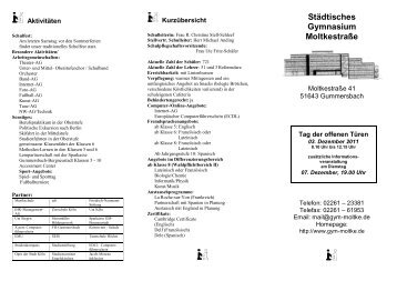 Städtisches Gymnasium Moltkestraße Gummersbach