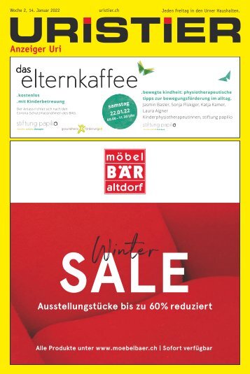 02.2022 Uristier – Der Urner Gratisanzeiger