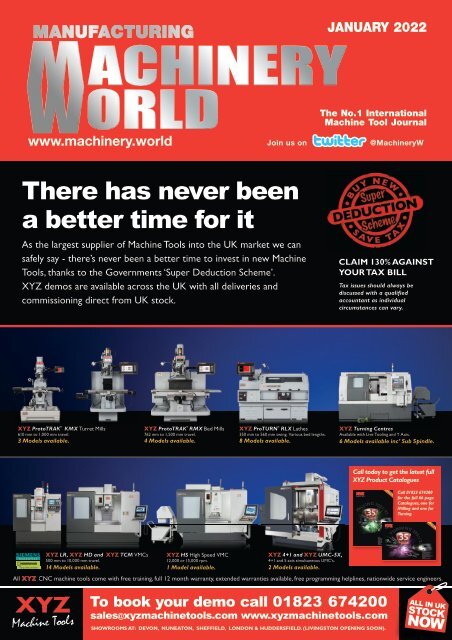 Manufacturing Machinery World January 2022