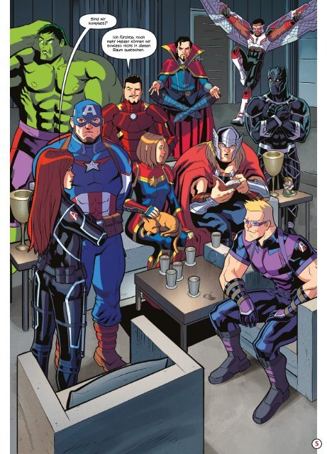  Marvel Action - Avengers 5 - Ungleiche Teams (Leseprobe) DMAIDW012