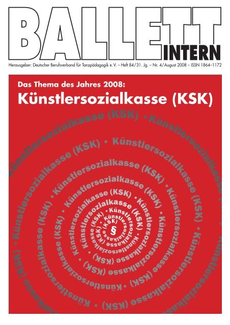 Künstlersozialkasse (KSK) - Deutscher Berufsverband für ...