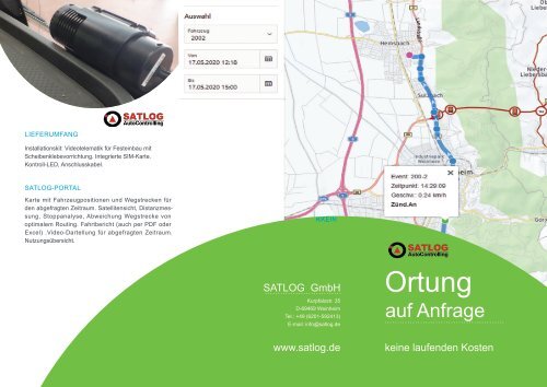 Ortung on Demand