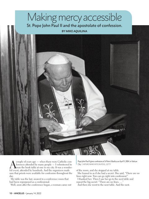 Angelus News | January 14, 2022 | Vol. 7 No. 1