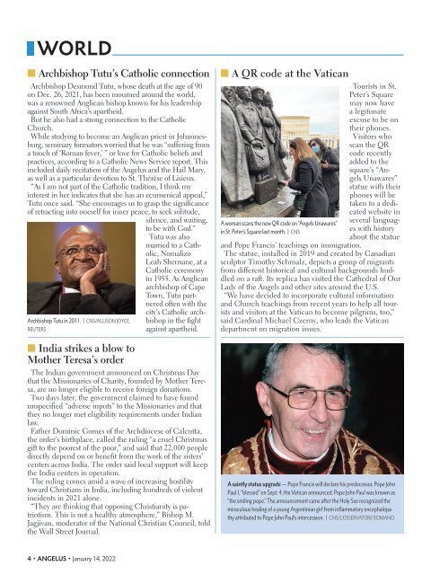 Angelus News | January 14, 2022 | Vol. 7 No. 1