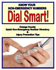 Dial Smart â€“ Know your non-emergency numbers - Orange County ...