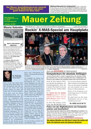 Maurer Heimatrunde - Liesing online