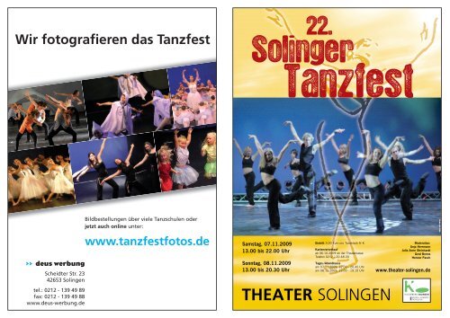 theater - Solinger Tanzfest