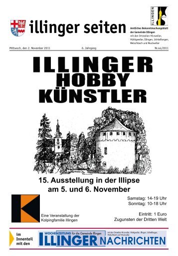 15. Ausstellung in der Illipse am 5. und 6. November - Gemeinde ...