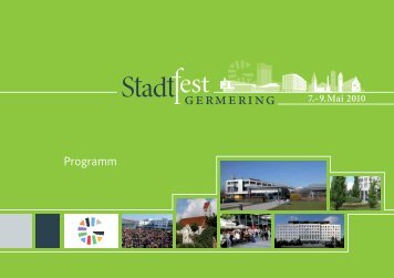 Programm - Stadtfest- Germering