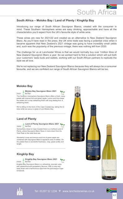 Lanchester Wines Brochure 2022 