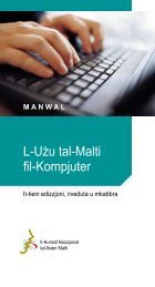 L-Użu tal-Malti fil-Kompjuter